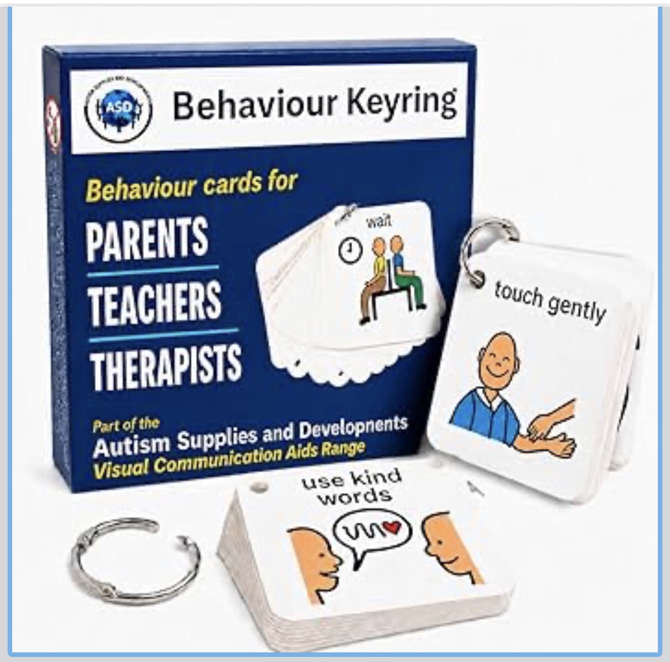 ABA Behavior Keyring Lanyard
