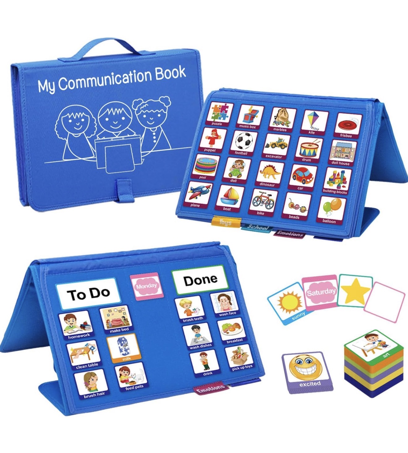 BOHEMIABY PECS Communication Book