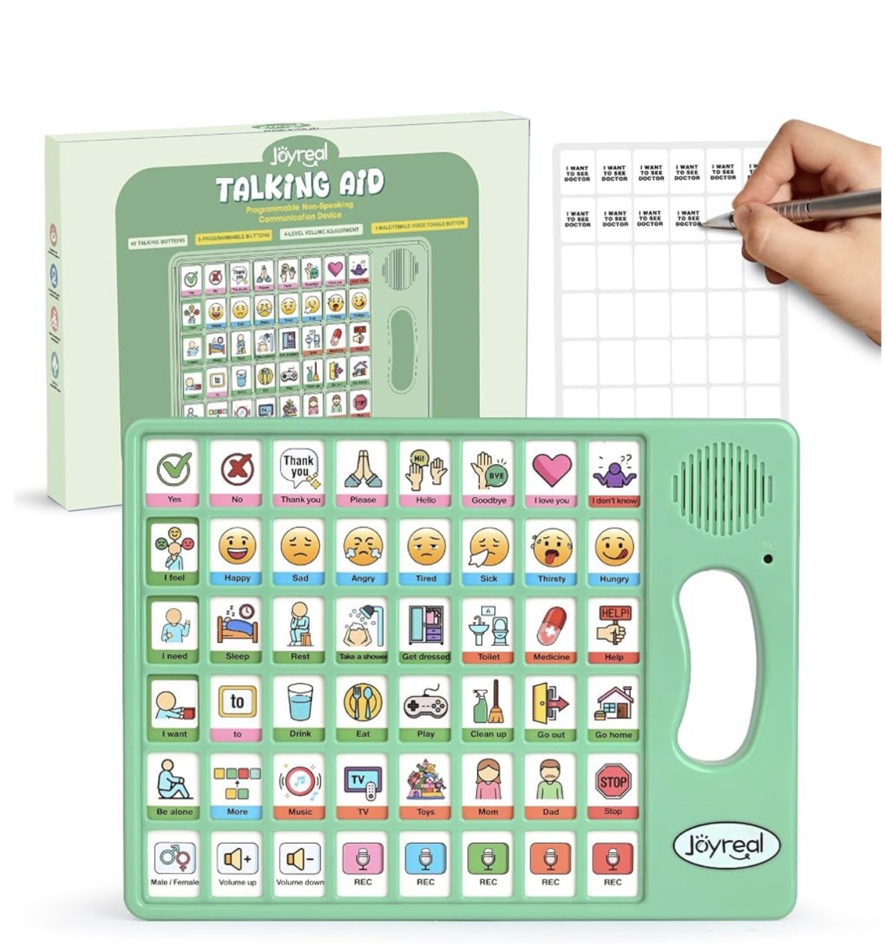 Joyreal 5-Button AAC Device